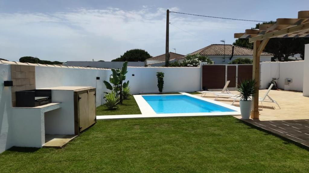 Palapa Garden Alojamientos, Piscina Privada Y Cerca Del Mar 奇克拉纳－德拉弗龙特拉 外观 照片