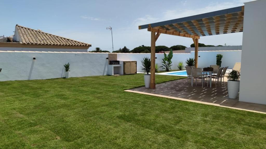 Palapa Garden Alojamientos, Piscina Privada Y Cerca Del Mar 奇克拉纳－德拉弗龙特拉 外观 照片