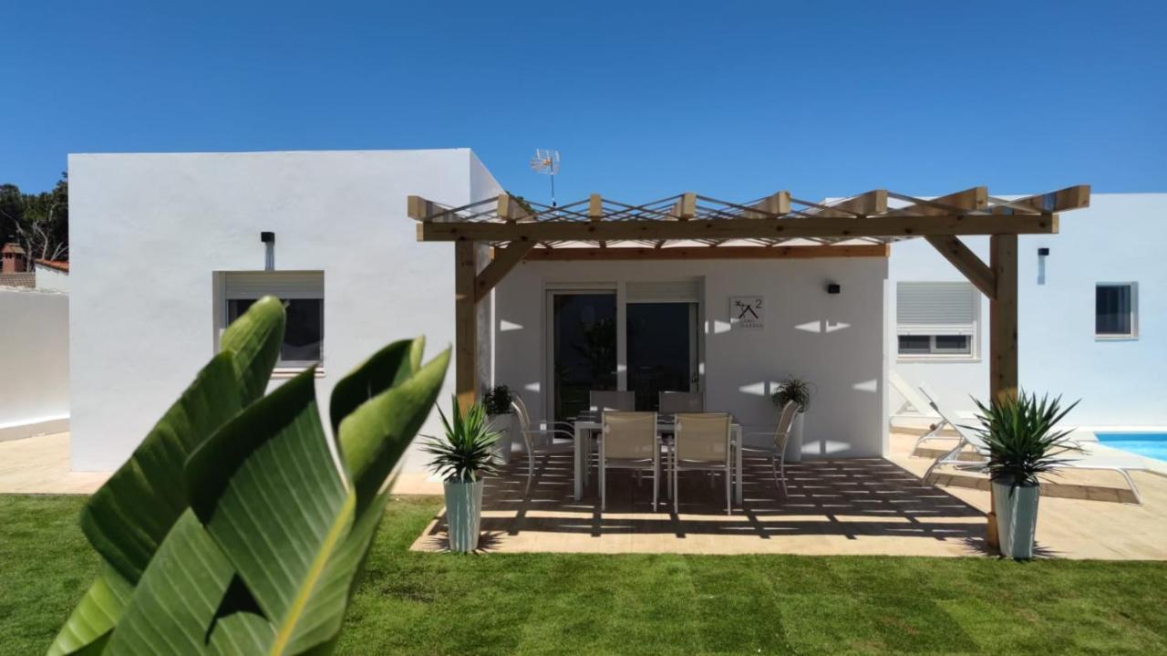 Palapa Garden Alojamientos, Piscina Privada Y Cerca Del Mar 奇克拉纳－德拉弗龙特拉 外观 照片