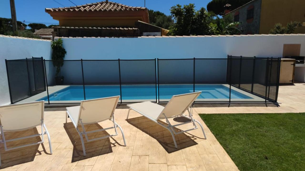 Palapa Garden Alojamientos, Piscina Privada Y Cerca Del Mar 奇克拉纳－德拉弗龙特拉 外观 照片